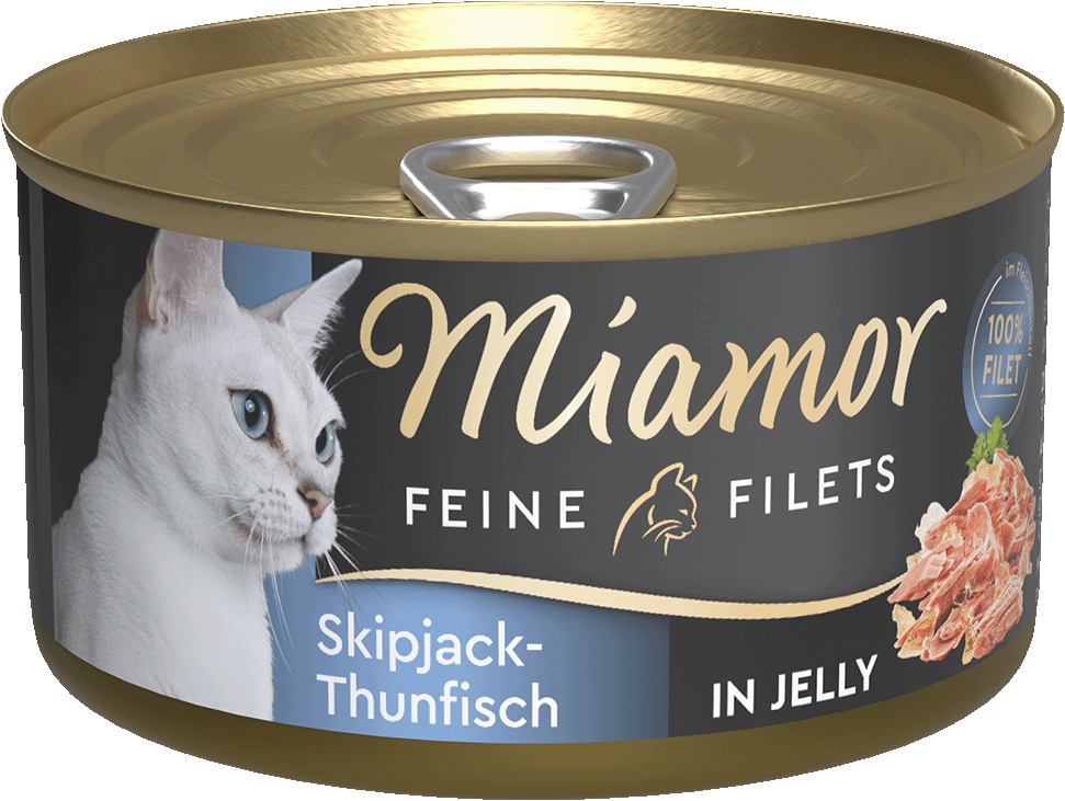 Miamor Feine Filets in Jelly Skipjack-Thunfisch 100g